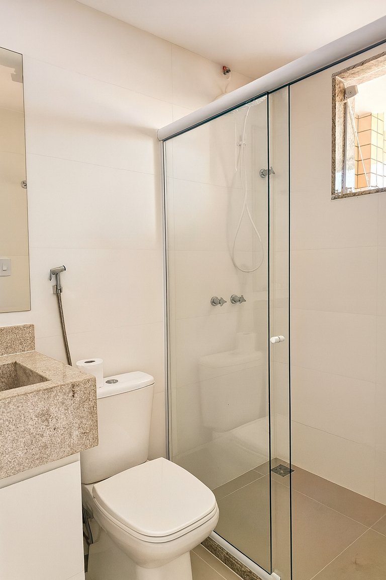 Vista Espetacular para Mar de Itaúna e WSL com Ar