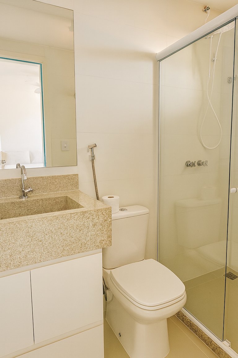 Vista Espetacular para Mar de Itaúna e WSL com Ar