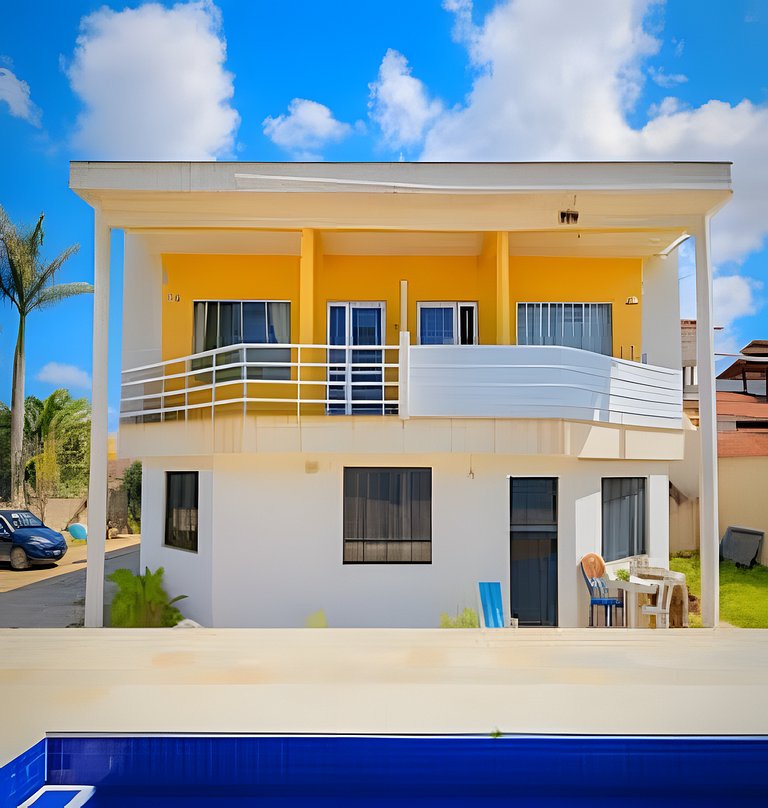 Itaúna Pé na Areia • Vista Mar • Ar Condicionado