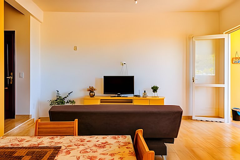 Itaúna Pé na Areia • Vista Mar • Ar Condicionado