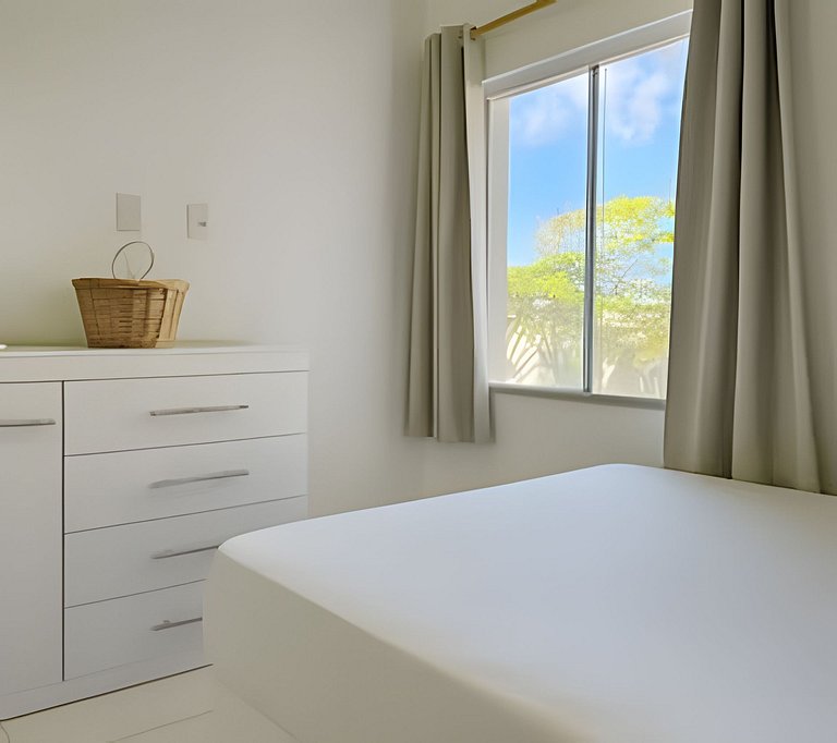 Itaúna Pé na Areia • Vista Mar • Ar Condicionado