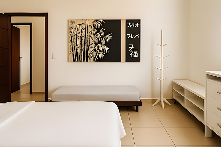 Itaúna Pé na Areia • Vista Mar • Ar Condicionado