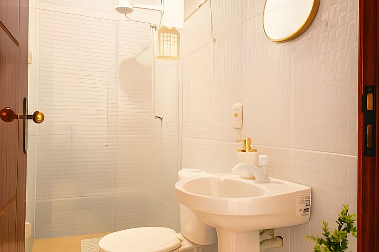 Itaúna Pé na Areia • Vista Mar • Ar Condicionado