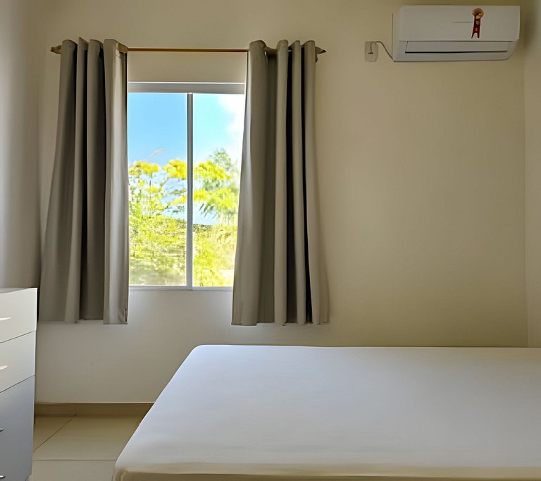 Itaúna Pé na Areia • Vista Mar • Ar Condicionado