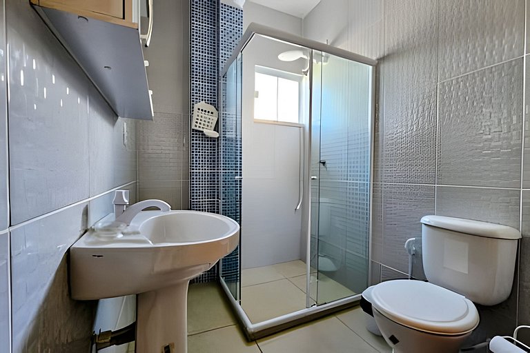 Itaúna Pé na Areia • Vista Mar • Ar Condicionado