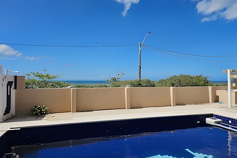 Apê pé na areia com vista para o mar em Itaúna, Saquarema