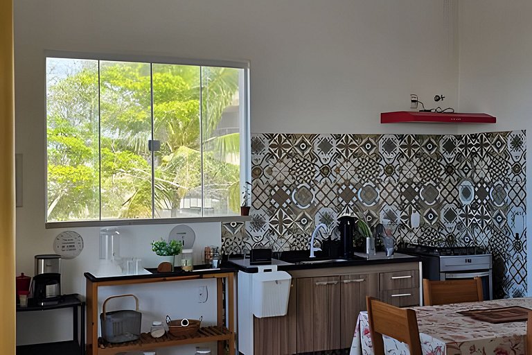 Apê pé na areia com vista para o mar em Itaúna, Saquarema
