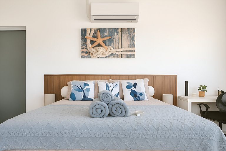 Acesso à Praia Ar Condicionado Conforto Garantido!