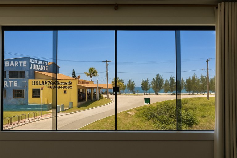 Casa 107 para 8 com ar e acesso à praia em Vilatur