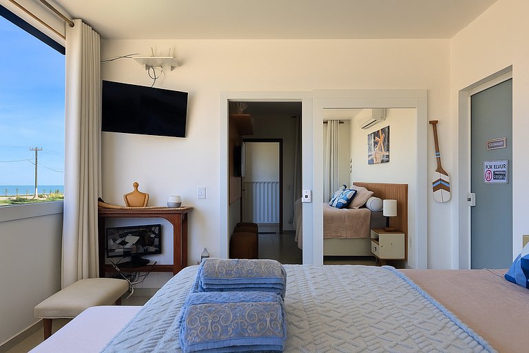 Acesso à Praia Ar Condicionado Conforto Garantido!