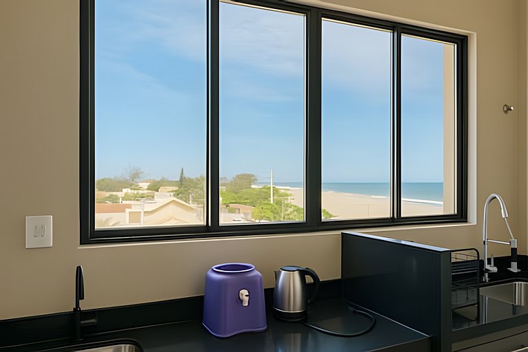 Cobertura Duplex Pé na Areia - Vista Deslumbrante