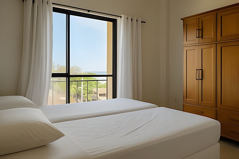 Cobertura Duplex Pé na Areia - Vista Deslumbrante