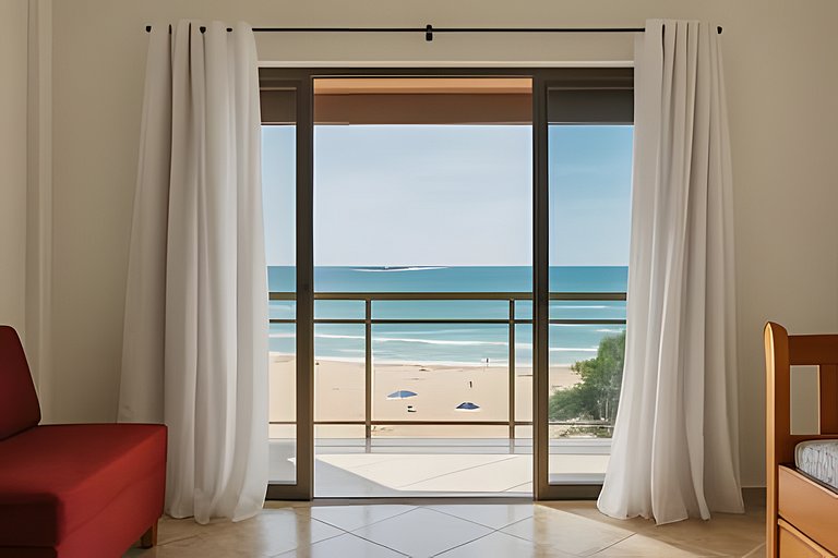 Cobertura Duplex Pé na Areia - Vista Deslumbrante