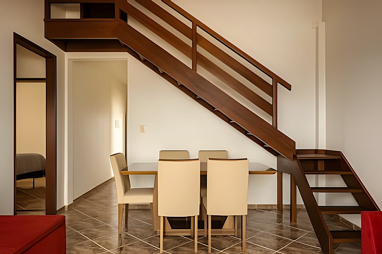 Cobertura Duplex Pé na Areia - Vista Deslumbrante