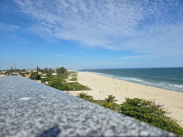 Cobertura Duplex Pé na Areia - Vista Deslumbrante