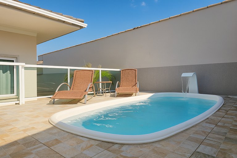 Casa Alto Padrão na praia de Itaúna