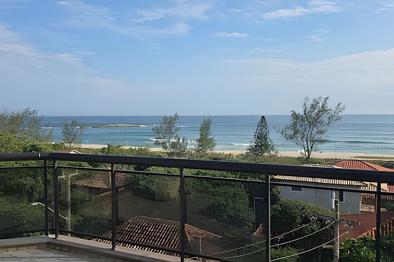 Cobertura de frente para o mar