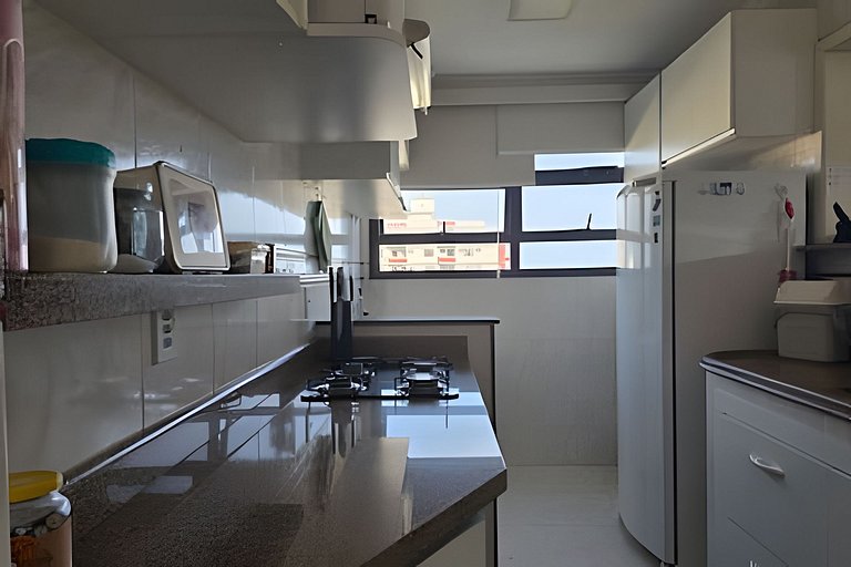 Cobertura de frente para o mar