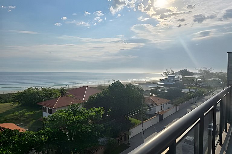 Cobertura de frente para o mar