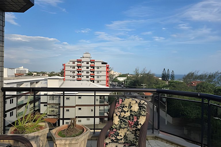 Cobertura de frente para o mar