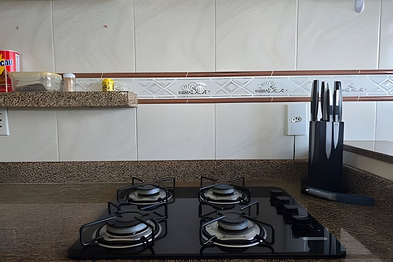 Cobertura de frente para o mar