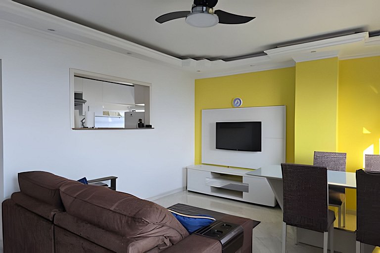 Cobertura de frente para o mar