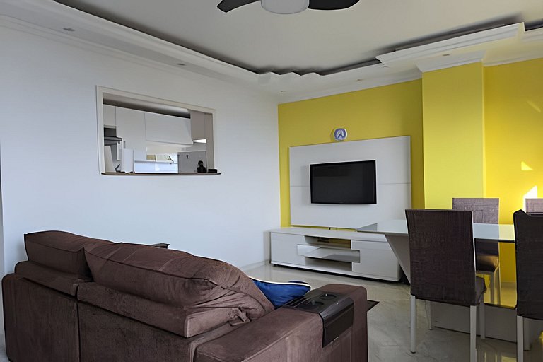 Cobertura de frente para o mar