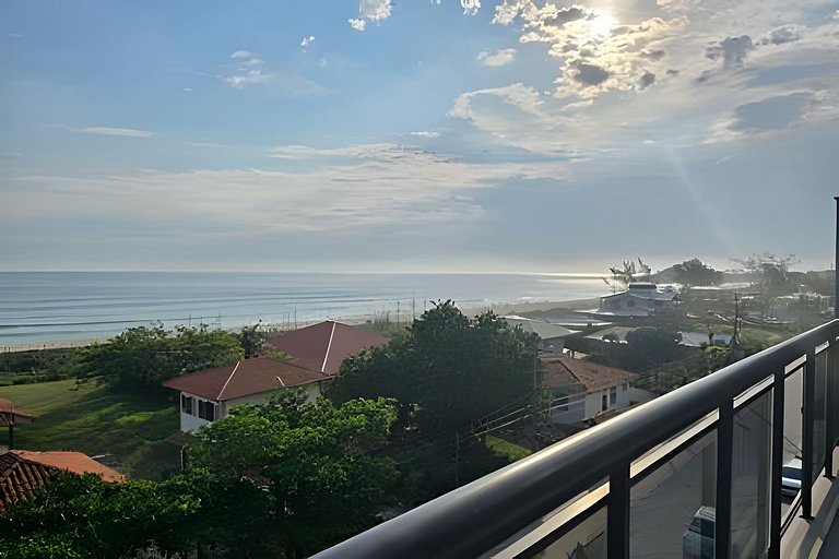 Cobertura de frente para o mar