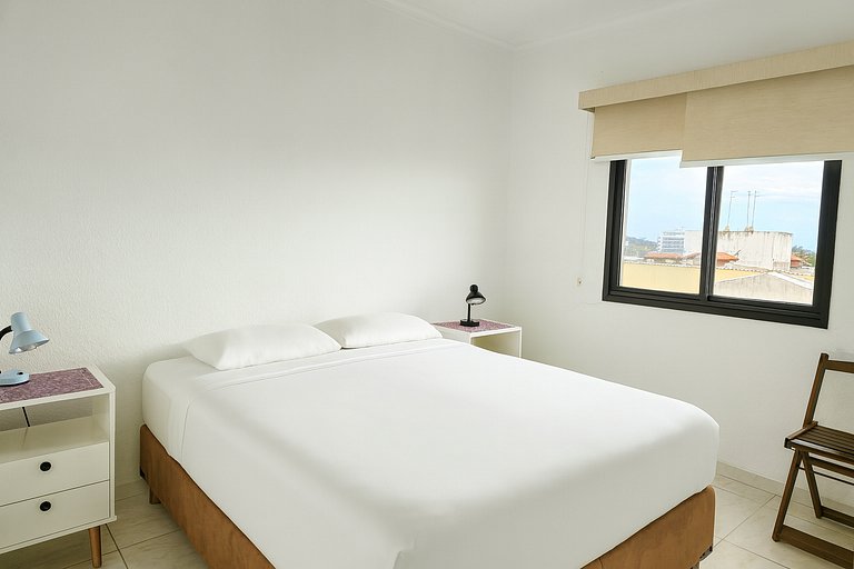 Cobertura de frente para o mar