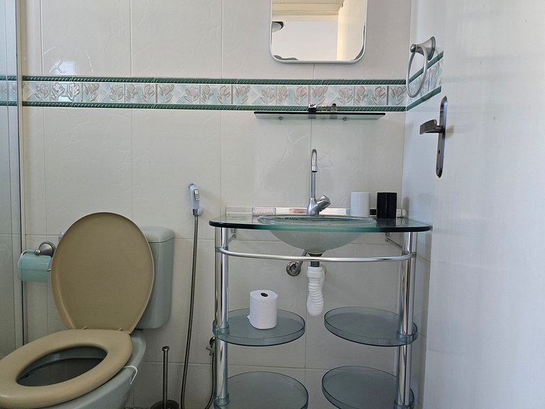 Cobertura de frente para o mar