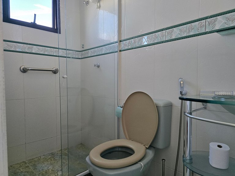 Cobertura de frente para o mar