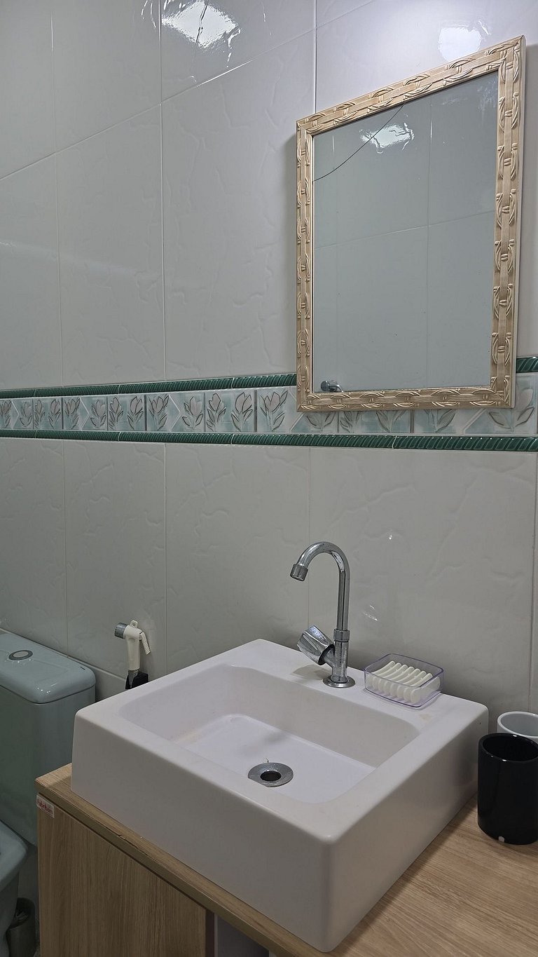 Cobertura de frente para o mar