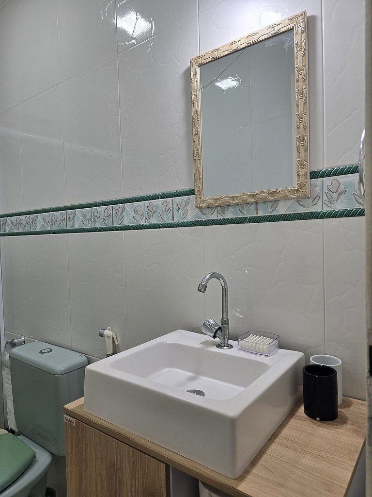 Cobertura de frente para o mar