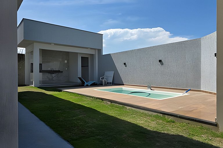 Casa privativa 3 quartos para 6 em Itaúna, Saquarema