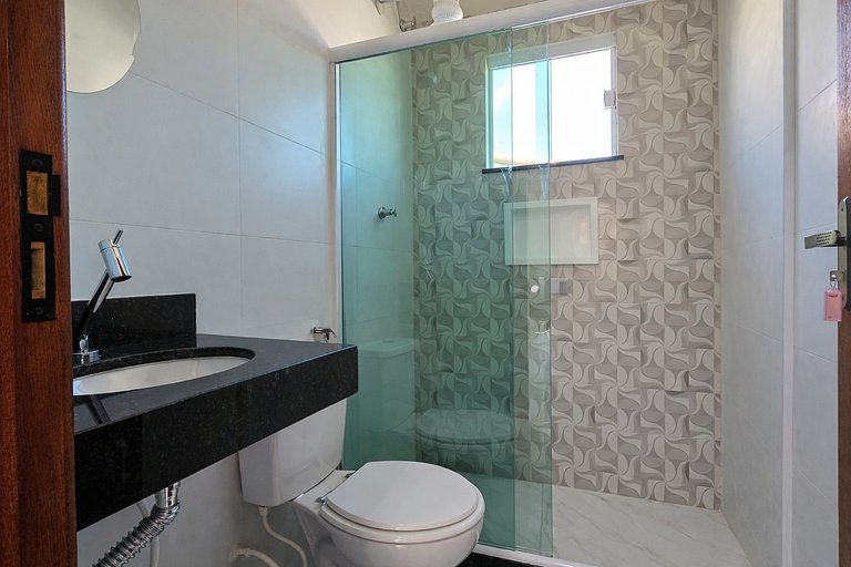 Casa privativa 3 quartos para 6 em Itaúna, Saquarema