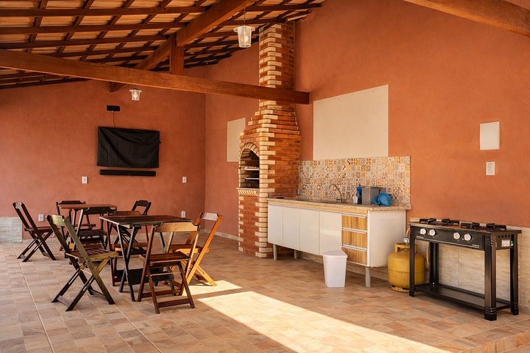 Casa Espaçosa e com Lazer