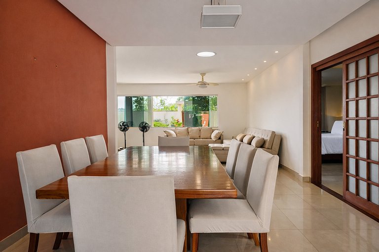 Casa 3 quartos com lazer para 10 em Bacaxá, Saquarema