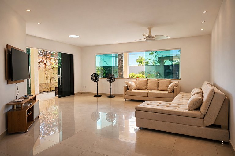 Casa Espaçosa e com Lazer