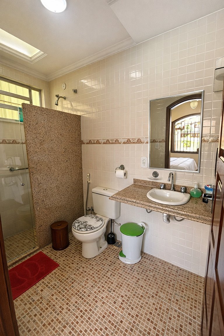 Casa Ampla Central Perto do Mar e da Lagoa