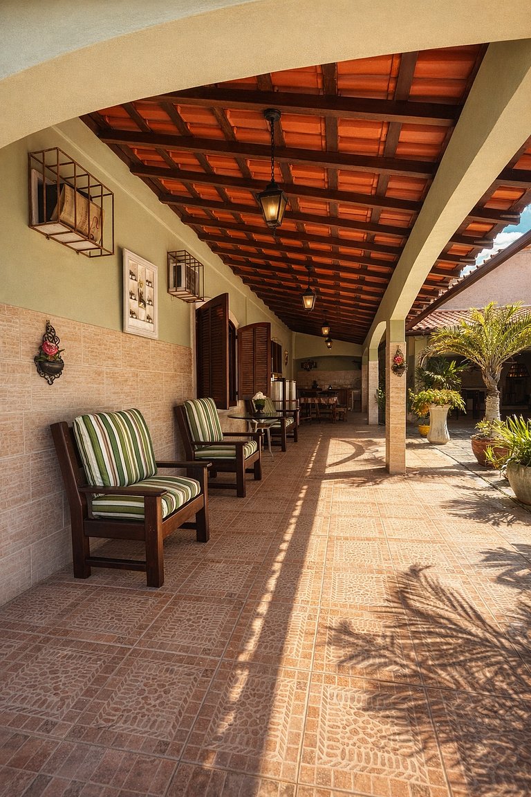 Casa Ampla Central Perto do Mar e da Lagoa