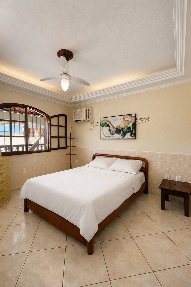 Casa Ampla Central Perto do Mar e da Lagoa