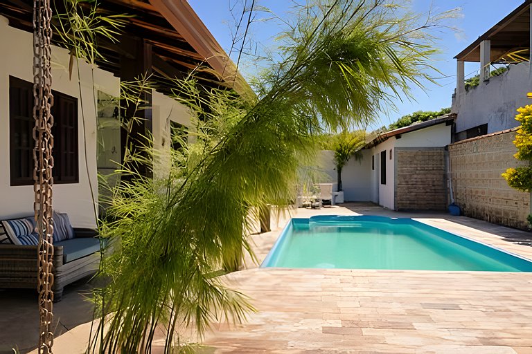 Lazer Completo: Piscina, Ar e Perto da Lagoa