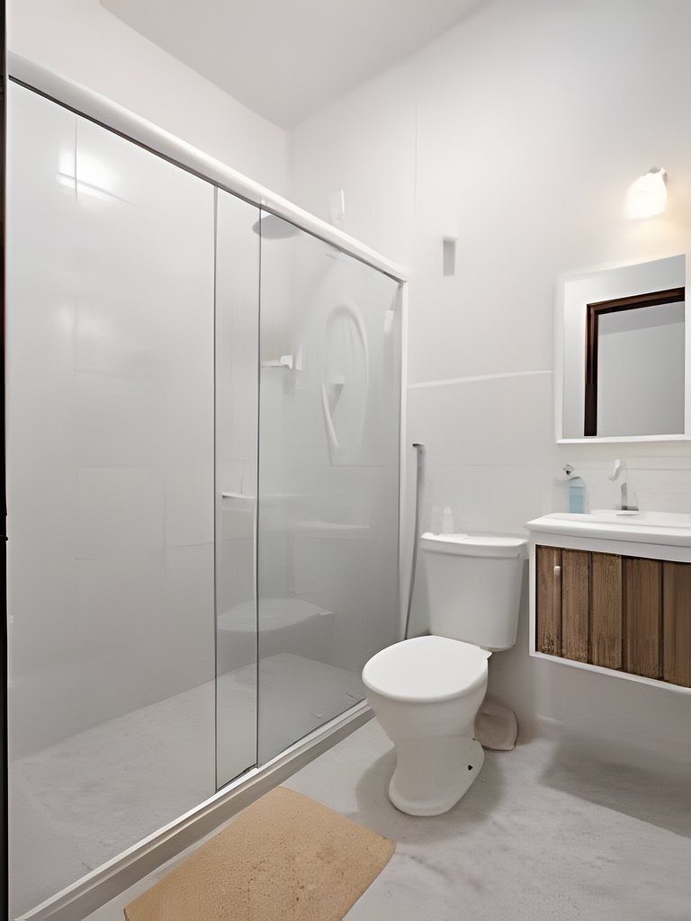 Lazer Completo: Piscina, Ar e Perto da Lagoa