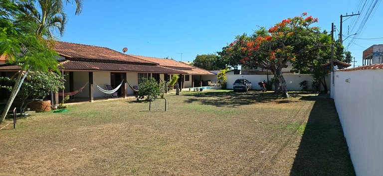 Lazer Completo: Piscina, Ar e Perto da Lagoa