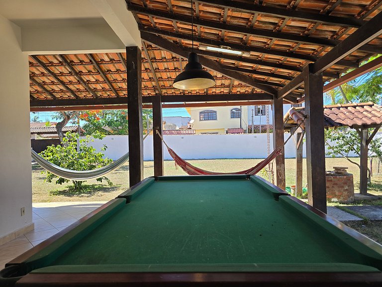Casa 5 quartos com piscina para 15 no Boqueirão, Saquarema