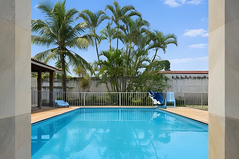 Casa 4 quartos para 8 com lazer em Itaúna, Saquarema