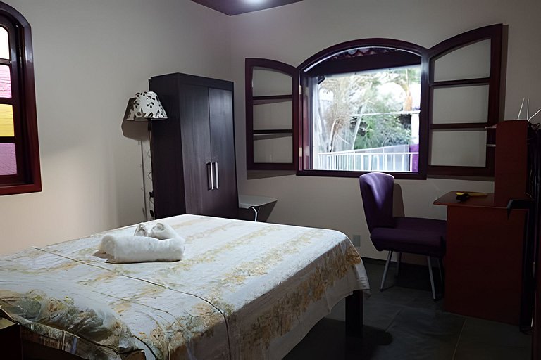 Casa 4 quartos para 8 com lazer em Itaúna, Saquarema