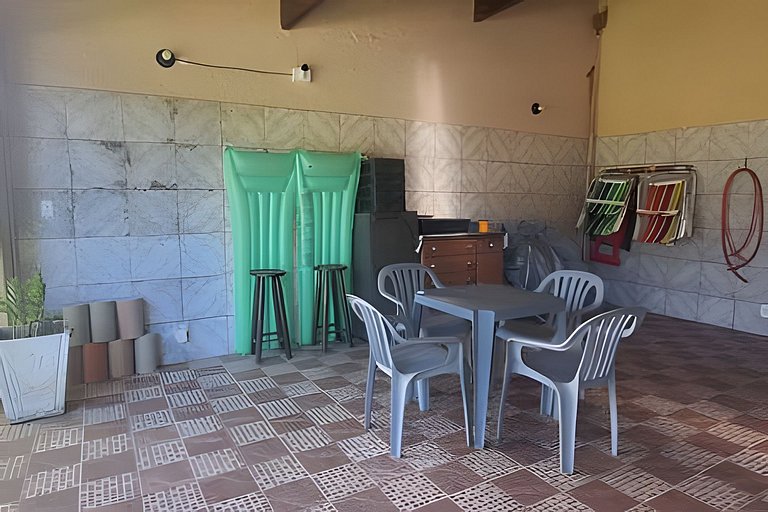 Casa 4 quartos para 8 com lazer em Itaúna, Saquarema