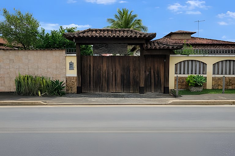 Casa 4 quartos para 8 com lazer em Itaúna, Saquarema