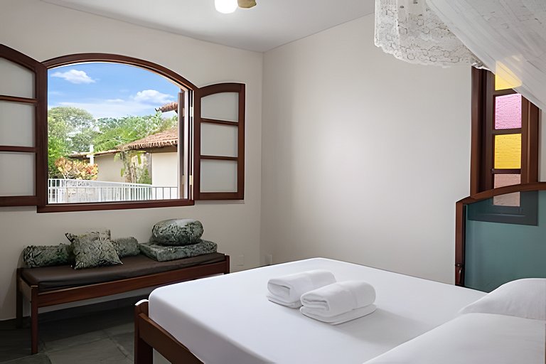 Casa 4 quartos para 8 com lazer em Itaúna, Saquarema